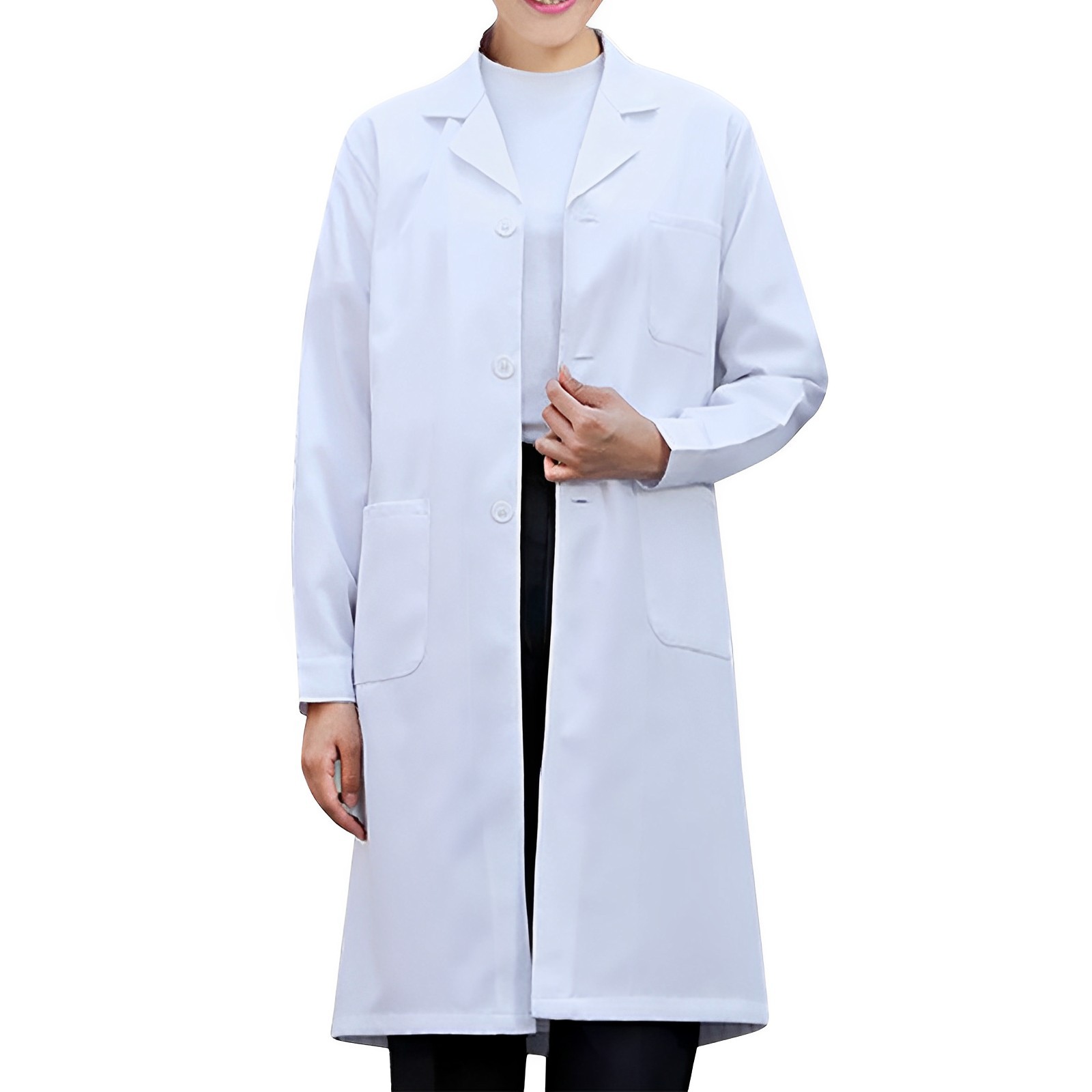 Medical Lab Professional - Biały fartuch laboratoryjny dla kobiet mężczyzn
