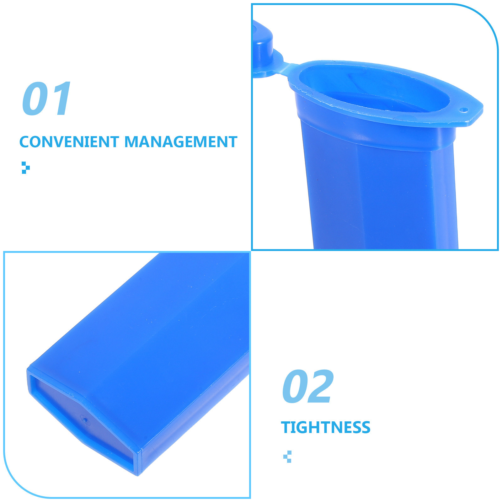 2 szt. Mini owalne plastikowe  – Pathology Slide Storage recenzja i cena