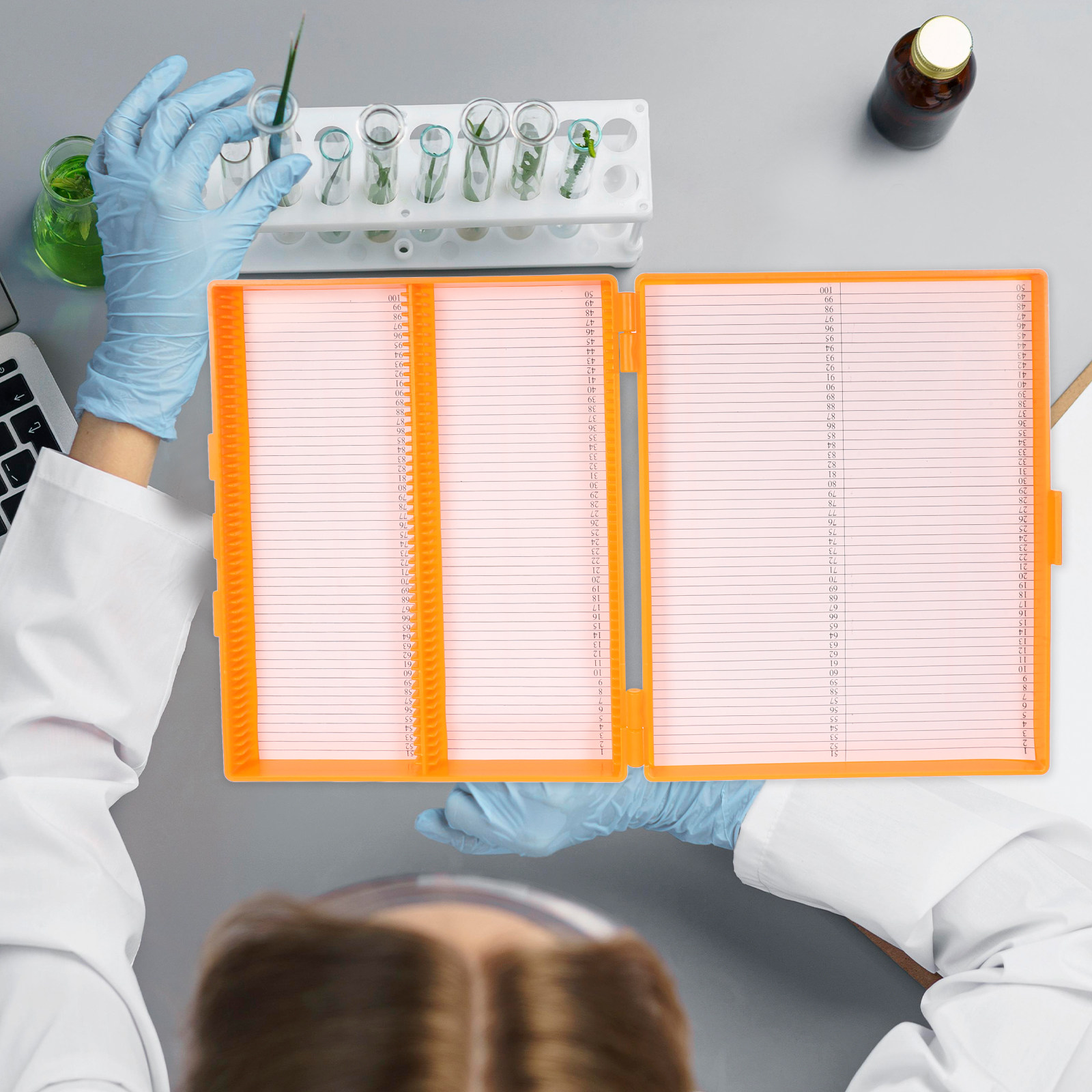 100-częściowe pudełka na szkie – Pathology Slide Storage recenzja i cena