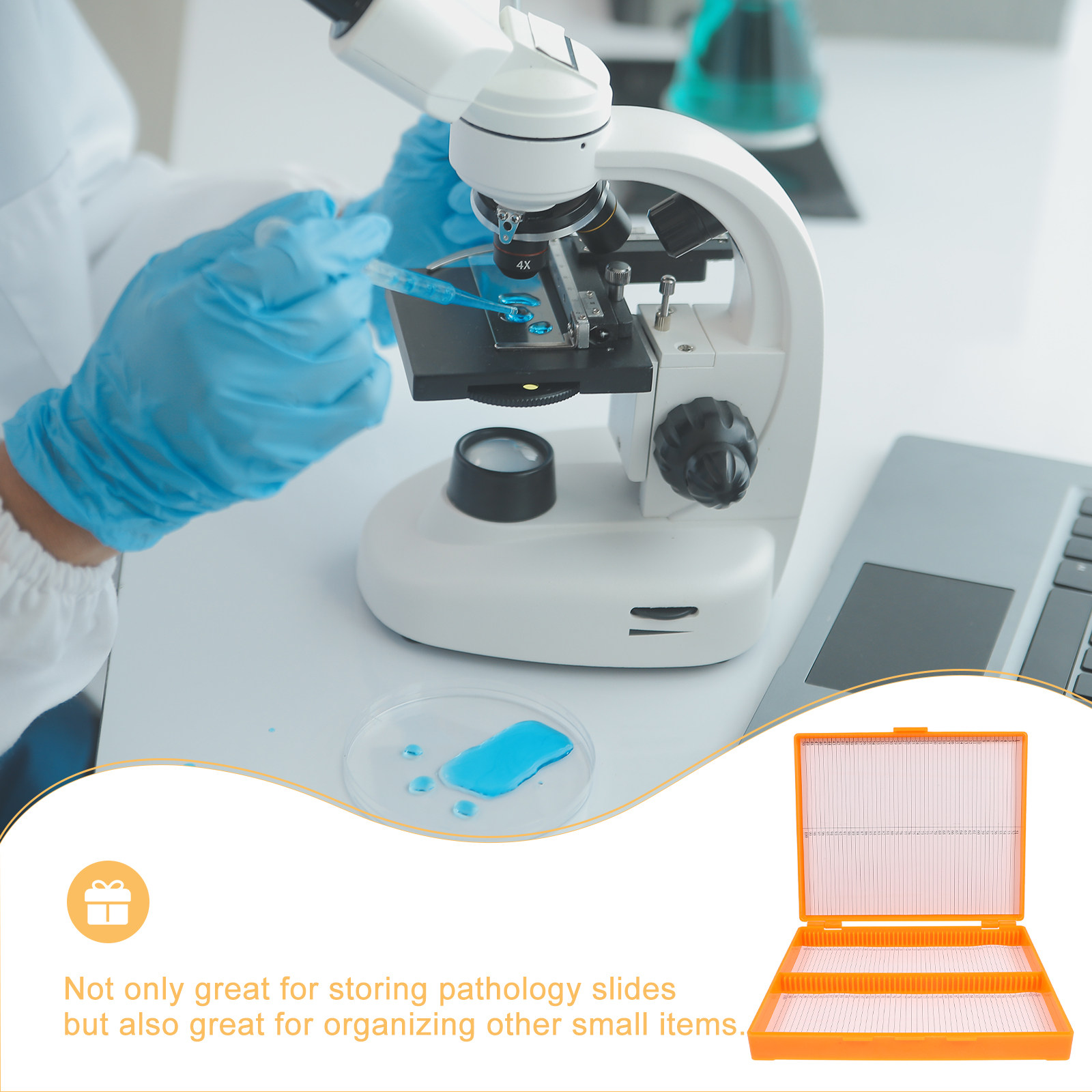 100-częściowe kompaktowe, skła – Pathology Slide Storage recenzja i cena