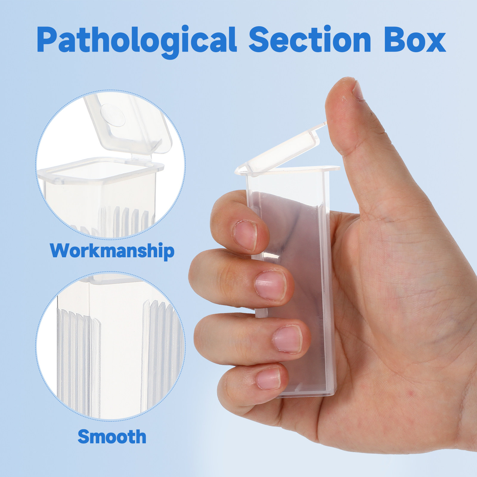 50 szt. szklanych pudełek na s – Pathology Slide Storage recenzja i cena